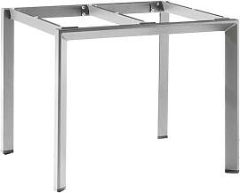 Sieger Gartentisch-Gestell 90x90cm Aluminium