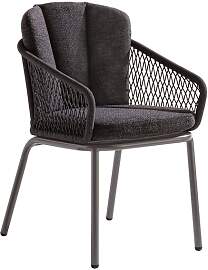 Sieger Gomera Gartensessel Aluminium mit Sitz- und 
