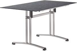 Sieger Klapptisch 140x80cm Stahl/Polytec