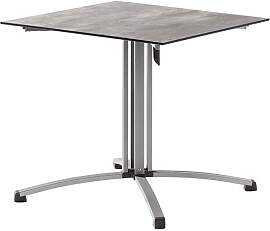 Sieger Klapptisch 80x80cm Stahl/Polytec