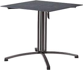 Sieger Klapptisch 80x80cm Stahl/Polytec