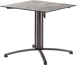 Sieger Klapptisch 80x80cm Stahl/Polytec