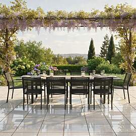 Siena Garden Bologna Gartenmöbel-Set XXL (10