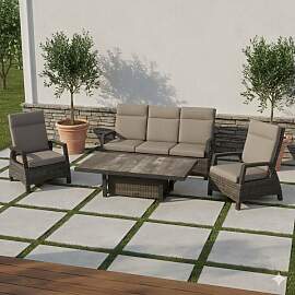 Siena Garden Corido Gartenmöbel-Set Tisch