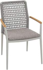 Siena Garden Cortina Stapelsessel Aluminium mit