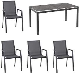 Siena Garden Reno Gartenmöbel-Set M (4 Plätze)