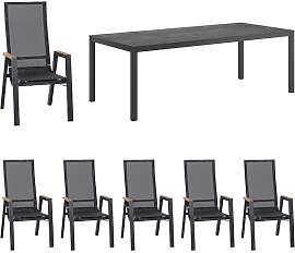 Siena Garden Rondo Gartenmöbel-Set L (6 Plätze)