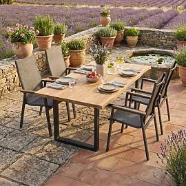 Siena Garden Rondo Gartenmöbel-Set M (4 Plätze)