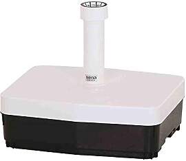 Siena Garden Schirmständer eckig 45kg weiß