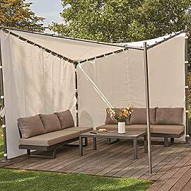 Siena Garden Set Seitenteile zu Pavillon BERLINO