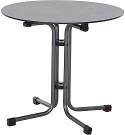 Siena Garden Sola Klapptisch Ø80cm Stahl/HPL