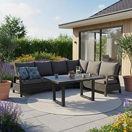 Siena Garden Taranto Dininglounge Tisch 140x85cm