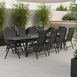 Siena Garden Tauro Gartenmöbel-Set XXL (10