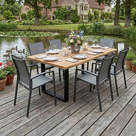 Siena Garden Velia Gartenmöbel-Set L (6 Plätze)