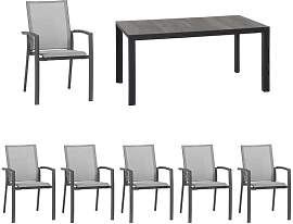 Siena Garden Velia Gartenmöbel-Set L (6 Plätze)