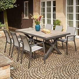 Siena Garden Velia Gartenmöbel-Set L (6 Plätze)