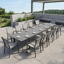 Siena Garden Velia Gartenmöbel-Set XXL (12