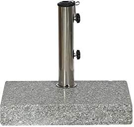SIENAGARD 213345 Granitschirmständer, 25 kg, 45 x 