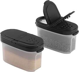 SIGNORA WARE Gewürzgläser mit Deckel - 118 ml