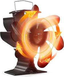 Signstek Ofenventilator, wärmebetriebener