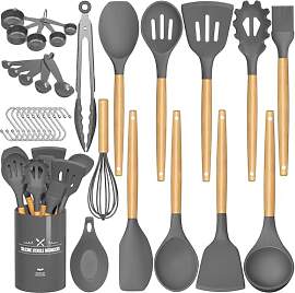 Silikon Küchenhelfer Set, Umiten 24 Stück