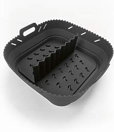 Silikonform für Fritteuse Anthrazit ca. 4l