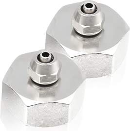 Silkwish 2 Stück Wasseranschluss Adapter für