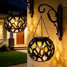 Silkwish 2X Garten Solarlampen für Außen