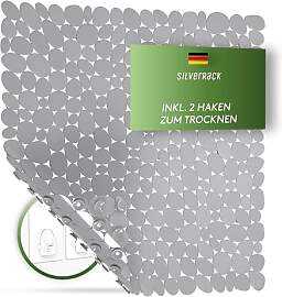 SilverRack Anti-Rutsch-Duschmatte, 53 x 53 cm
