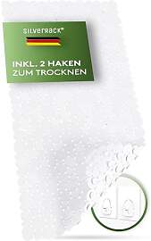 SilverRack Badewannenmatte 88x40 cm (Weiß Kiesel