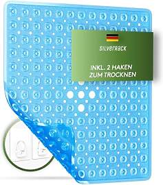 SilverRack Duschmatte 53x53 cm (Blau) -