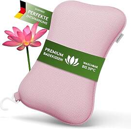 SilverRack Premium Badewannenkissen Pink -