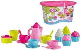 Simba Sandspielzeug-Set Tee Service Cupcake
