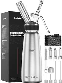 SimCoker Sahnespender 500ml für