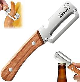 SIMENTY Sparschäler,2 in 1 Gemüseschäler mit