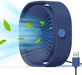 Simpeak USB Ventilator, Mini USB Tischventilator,