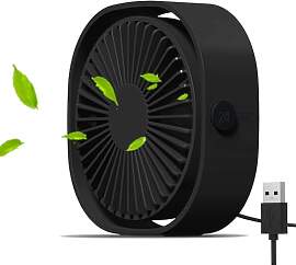 Simpeak USB Ventilator, Mini USB Tischventilator,