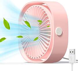 Simpeak USB Ventilator, Mini USB Tischventilator,