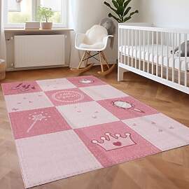 SIMPEX KinderTeppich, Prinzessin-Design, Teppich