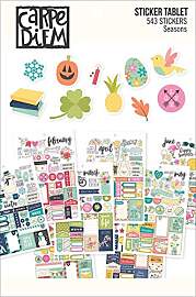 Simple Stories 7974 Planner Essentials Aufkleber,