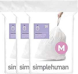 simplehuman CW0261 Code M passgenaue Müllbeutel,