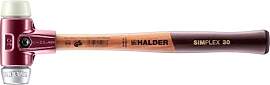 SIMPLEX-Schonhammer, Nylon/Weichmetall; mit