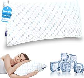SINGHAI Kopfkissen, Memory Foam Kissen, Kühlendes 