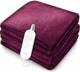 sinnlein® Heizdecke aus Plüsch 180 x 130 cm |