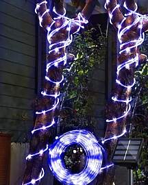 SIOOUI Solar Lichterkette Außen 12M, 100 LEDs