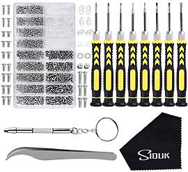 SIQUK Brillenreparaturset mit 8 in 1