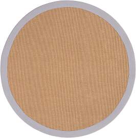 Sisalteppich CARPETFINE "Sisal", grau