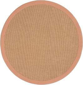 Sisalteppich CARPETFINE "Sisal", orange