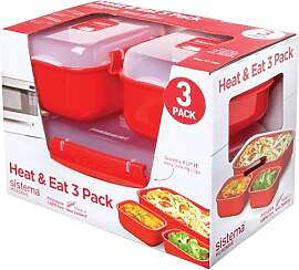 Sistema Microwave-Heat & Eat mikrowellenfeste