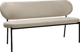 Sitzbank BYLIVING "Jersey", grau